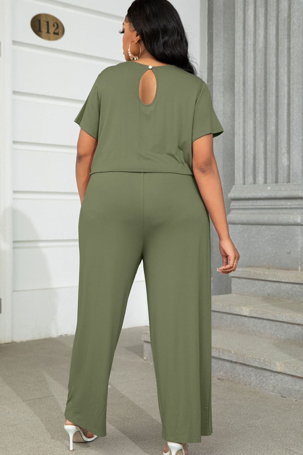 Emmie Drawstring Long Length Romper