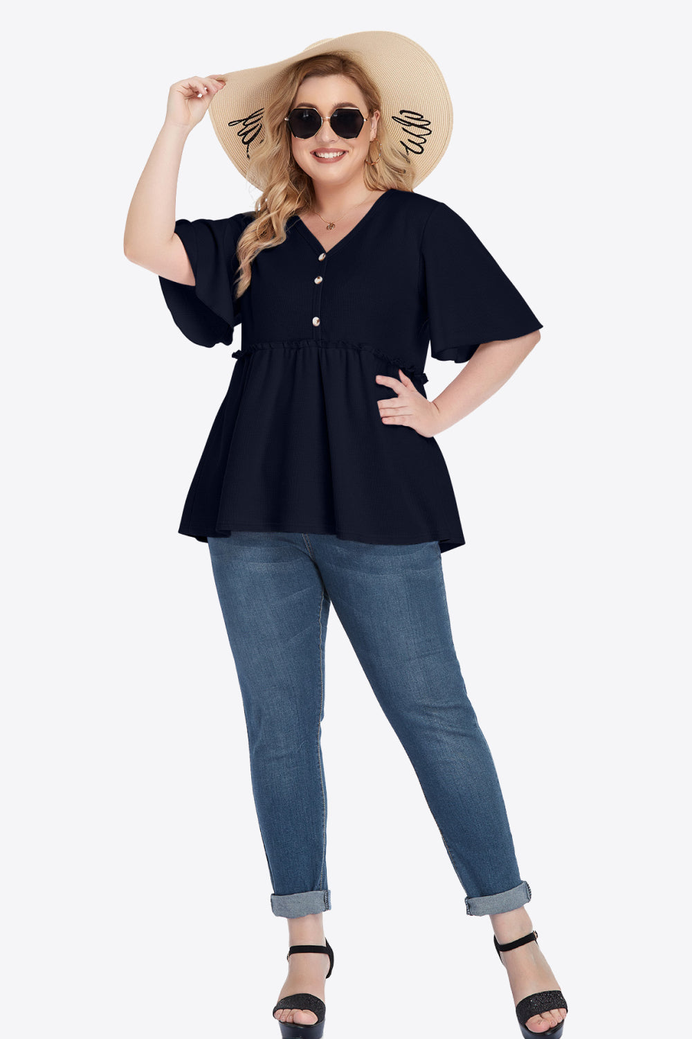 Hailey Babydoll Blouse