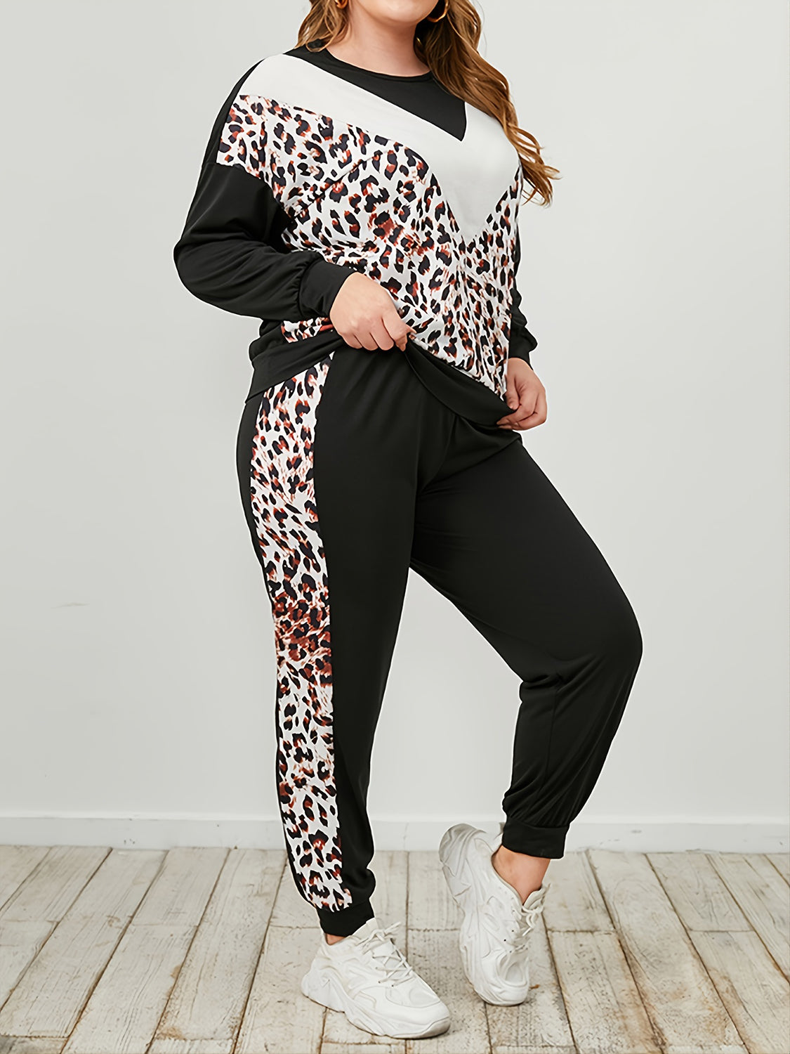 Sam Animal Print Active Set