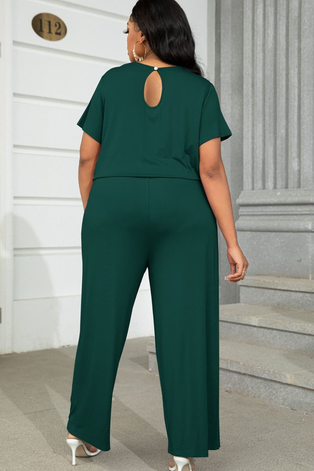 Emmie Drawstring Long Length Romper