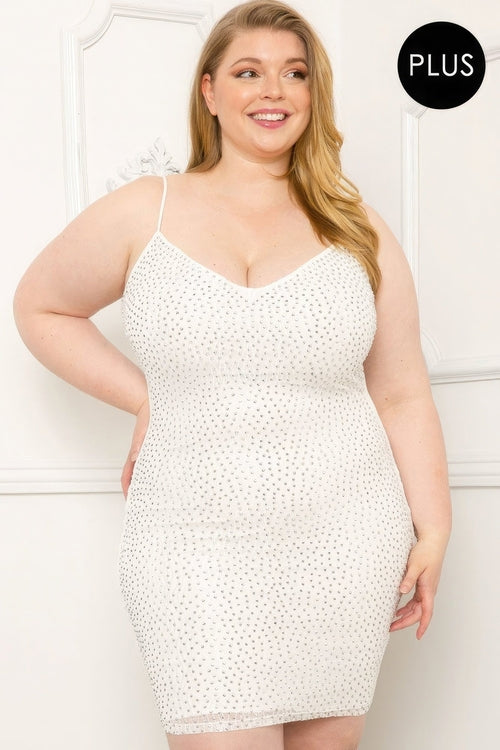 Whitney Sparkle Mini Dress