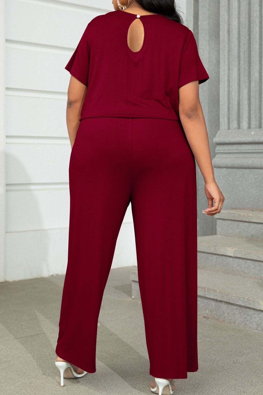 Emmie Drawstring Long Length Romper