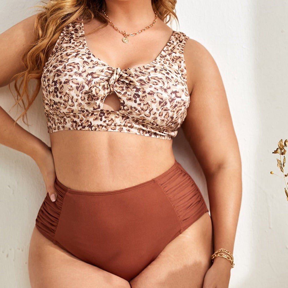 Vera Leopard Cutout Bikini