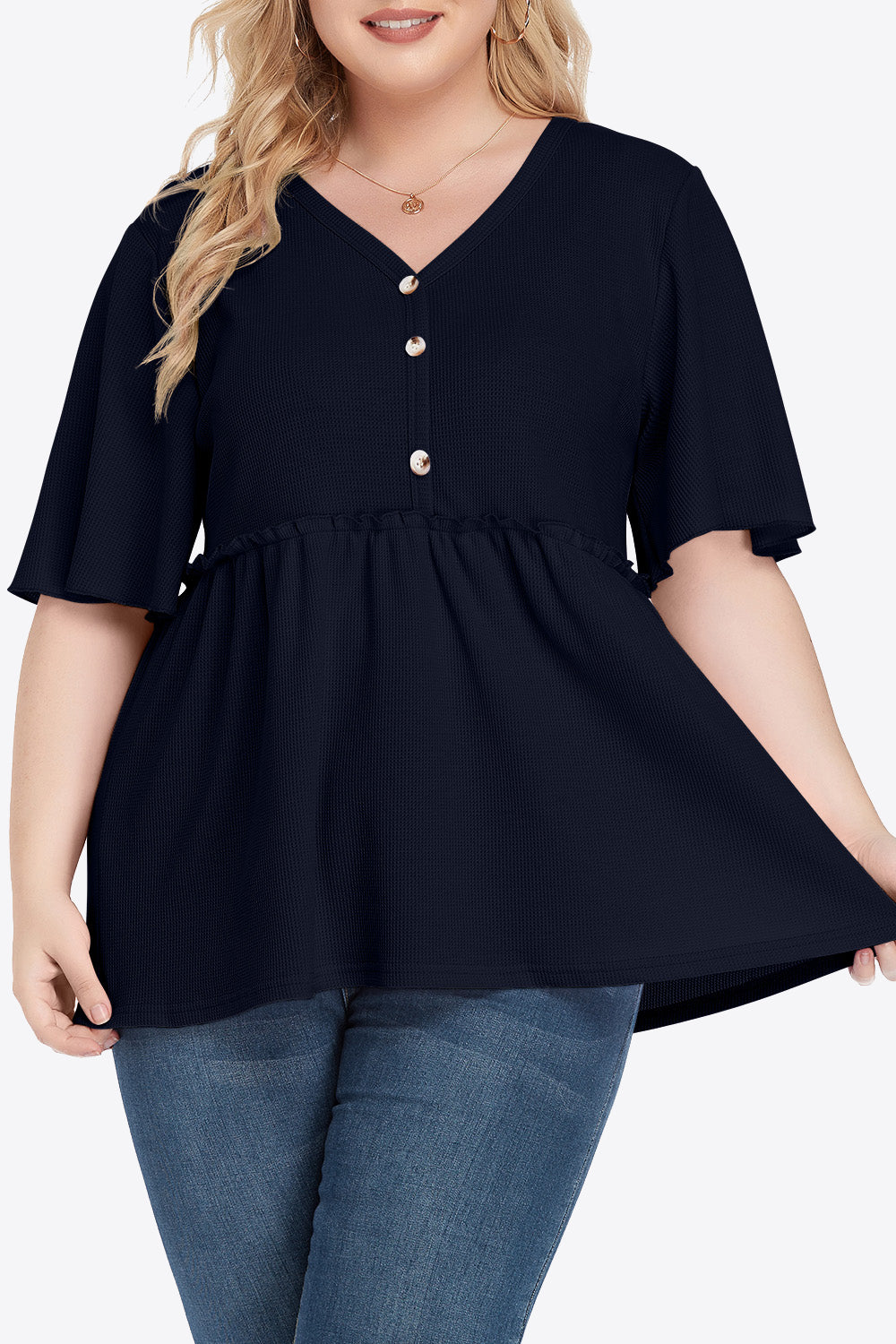 Hailey Babydoll Blouse