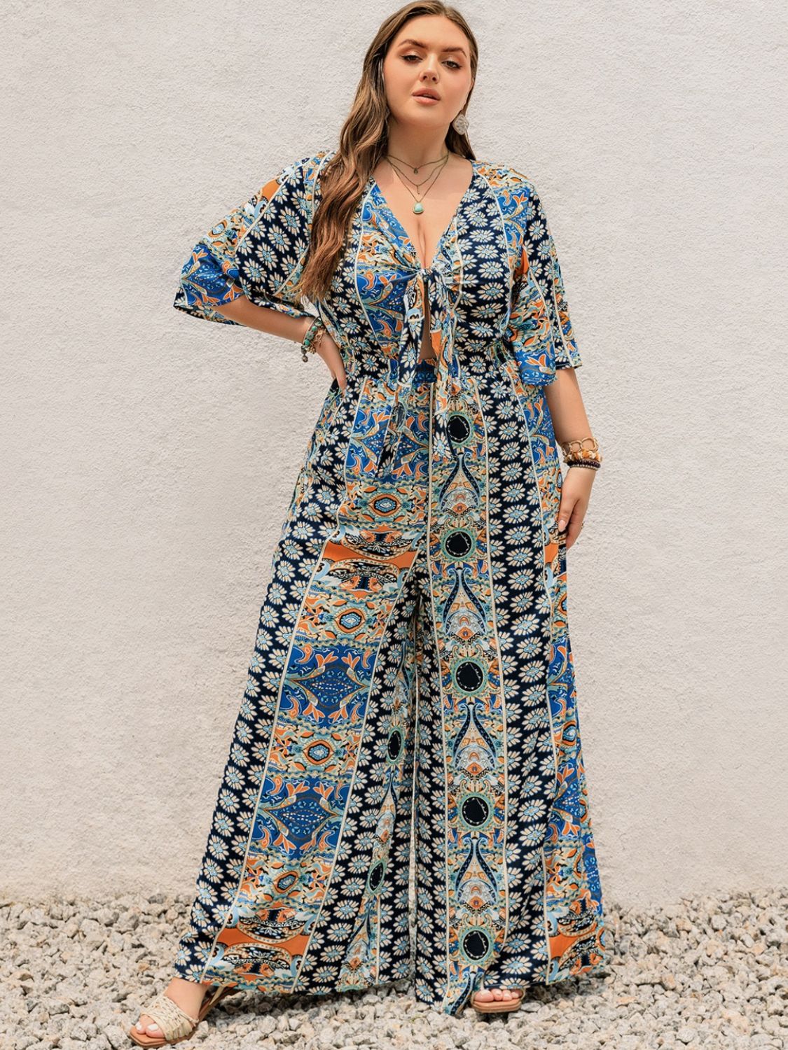 Jane Front Tie Romper