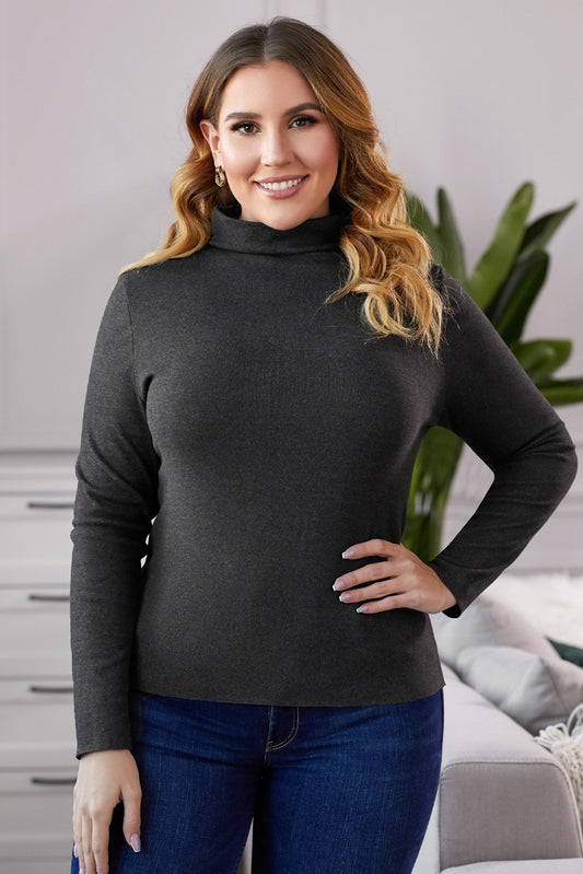 Angelle Ribbed Turtleneck