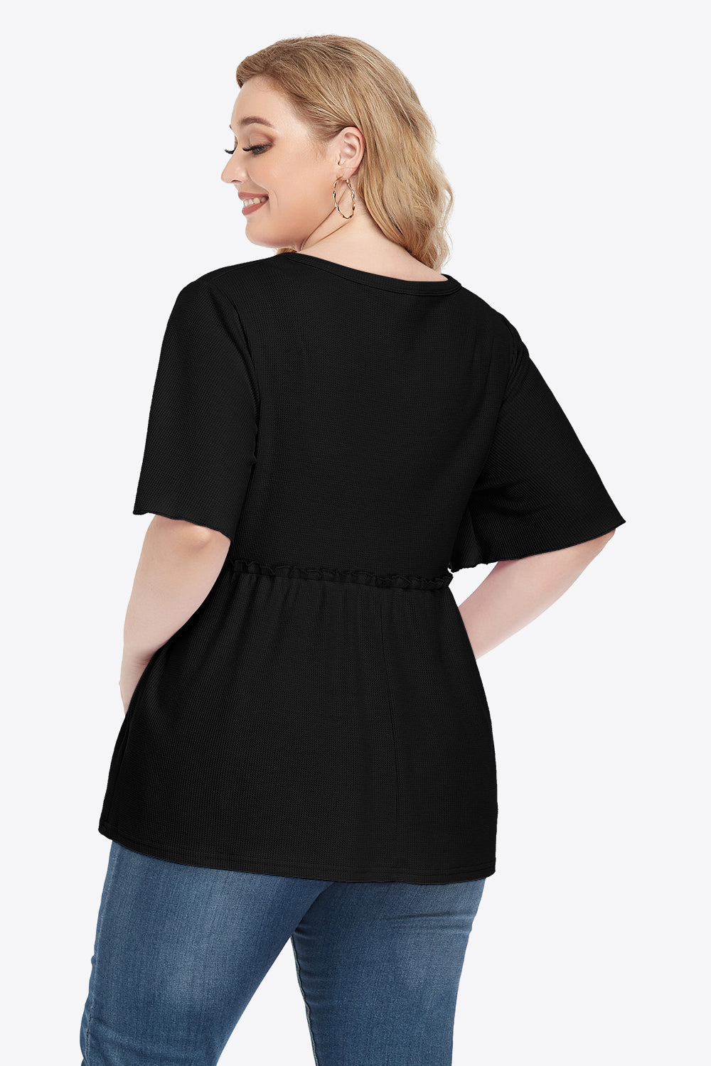 Hailey Babydoll Blouse