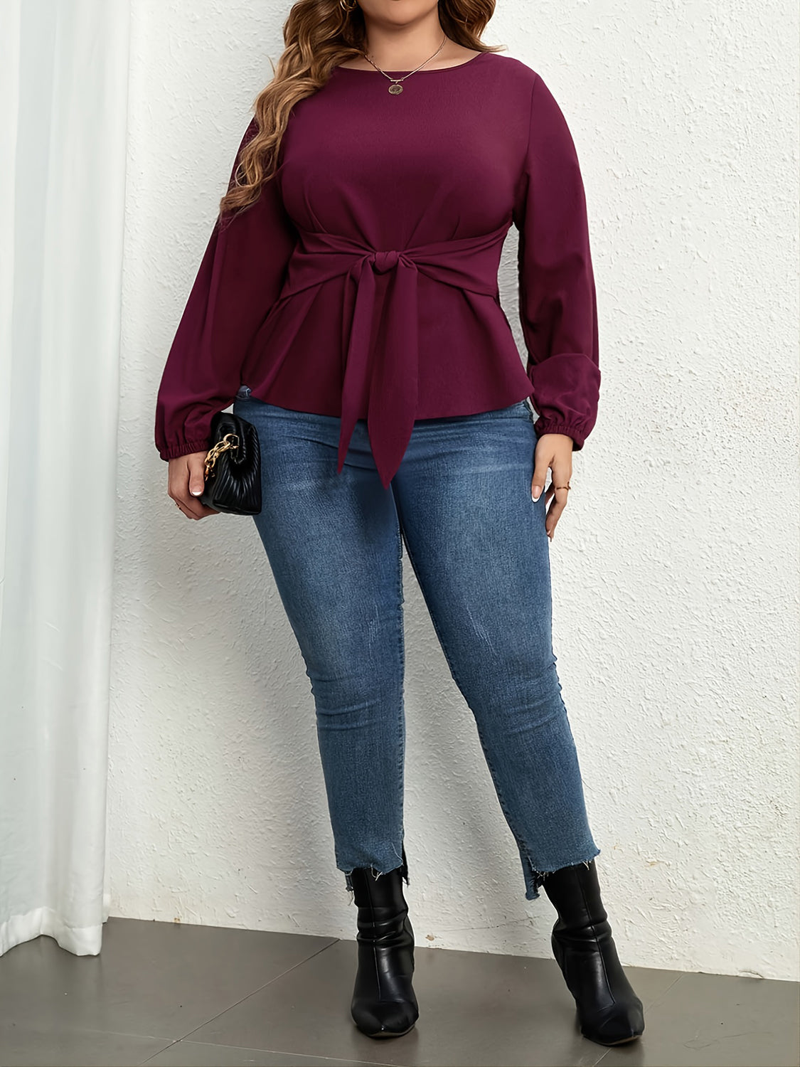 Gretchen Tie Front Blouse
