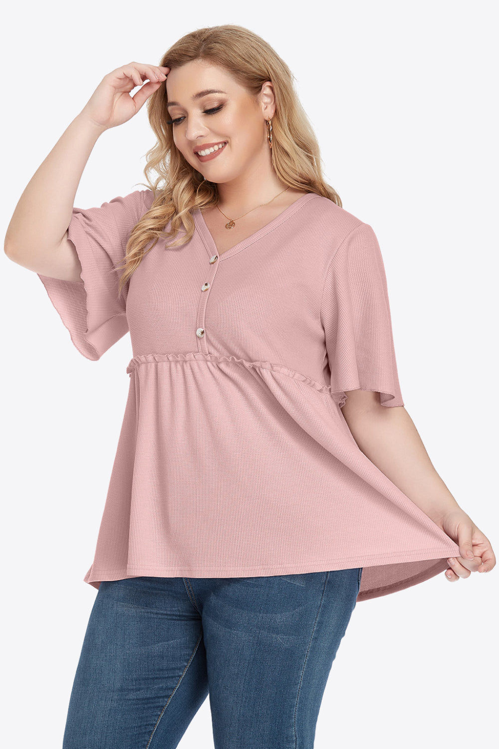 Hailey Babydoll Blouse