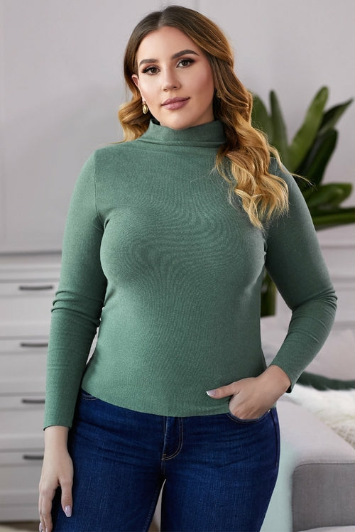 Angelle Ribbed Turtleneck