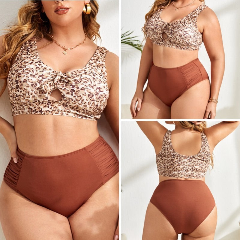 Vera Leopard Cutout Bikini