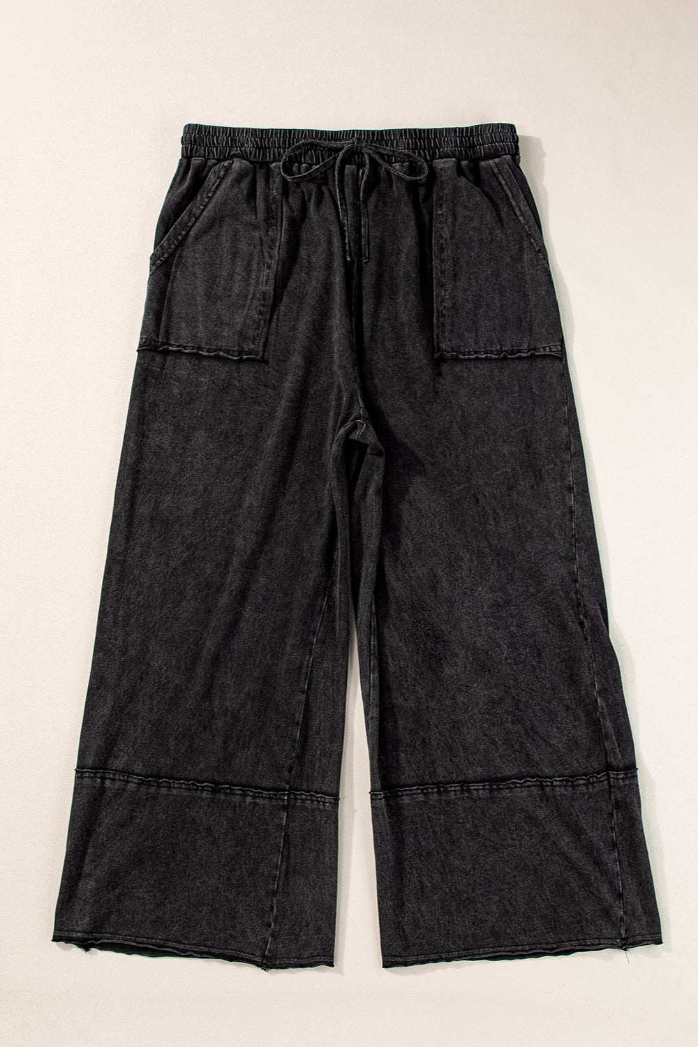 Trish Drawstring Wide Leg Pants