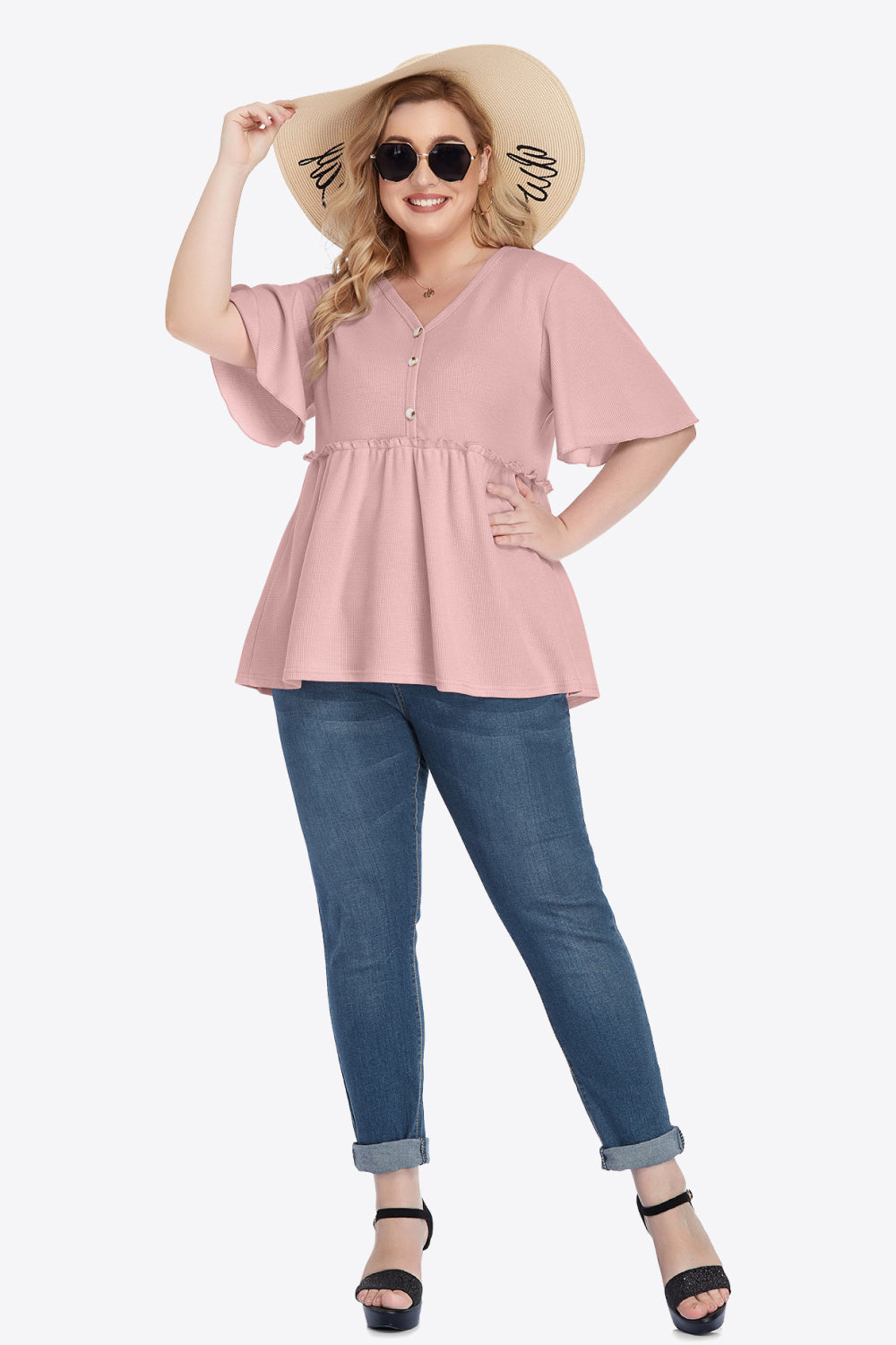 Hailey Babydoll Blouse