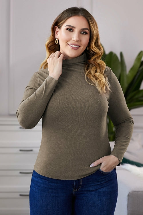 Angelle Ribbed Turtleneck