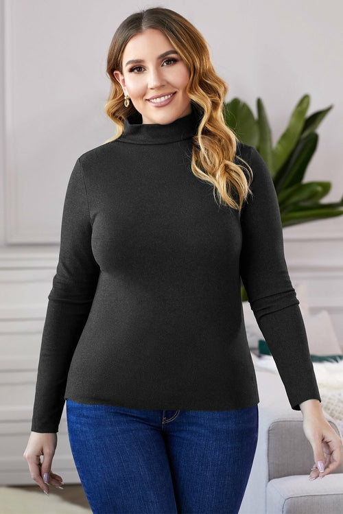 Angelle Ribbed Turtleneck