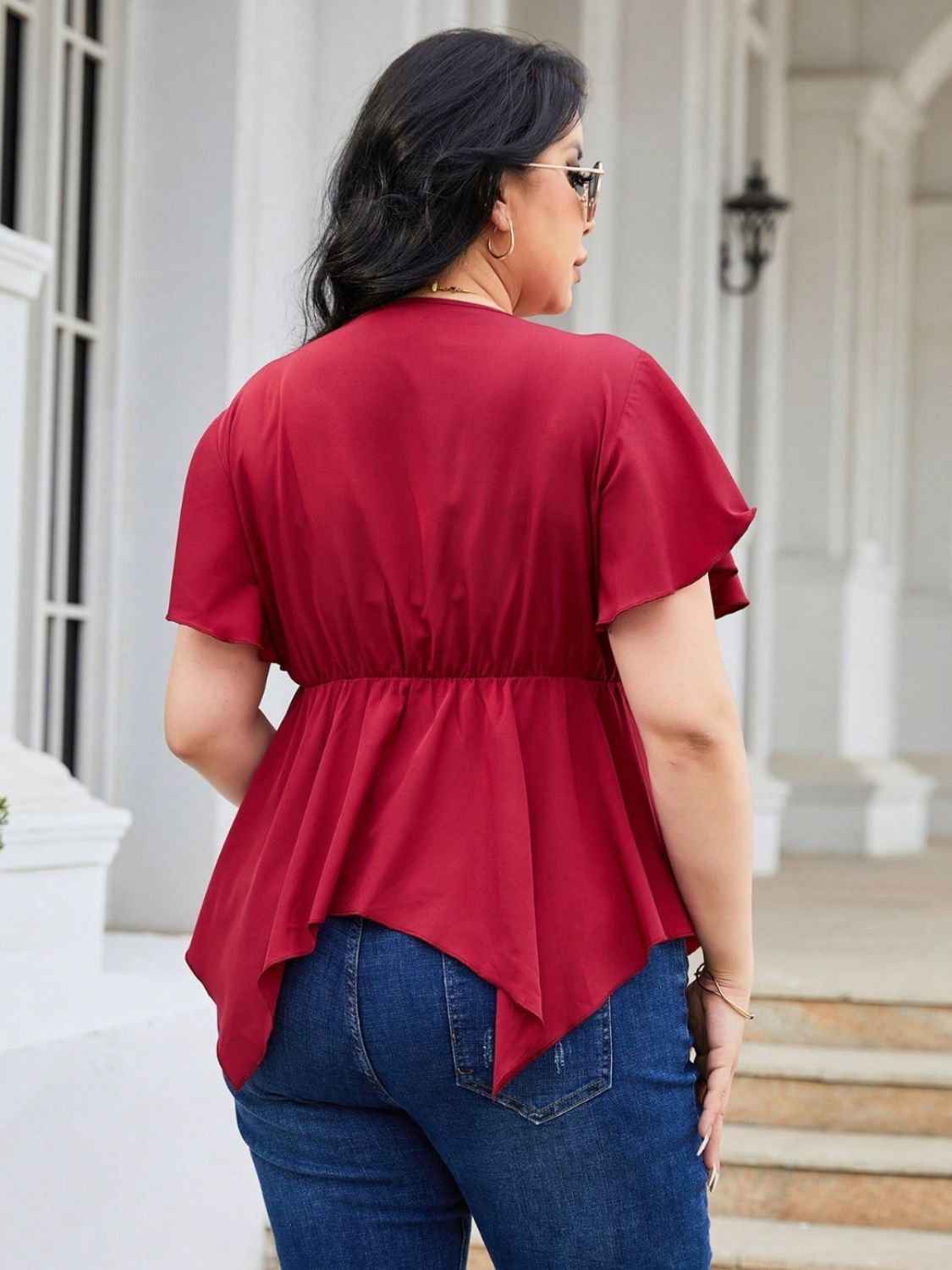 Jasmine Frill Blouse