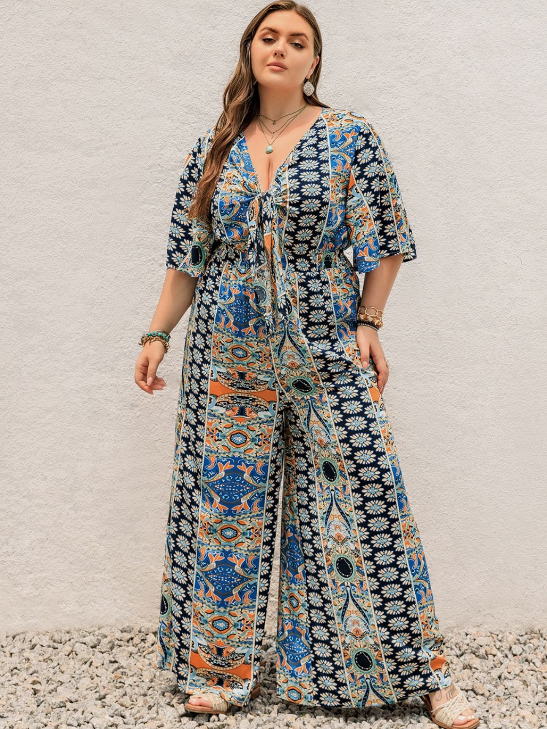 Jane Front Tie Romper