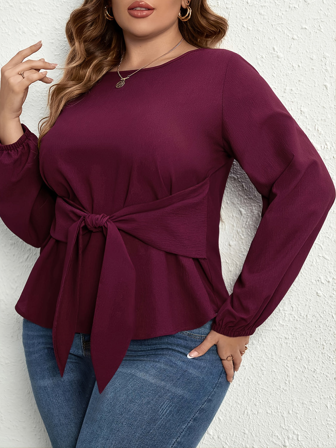Gretchen Tie Front Blouse